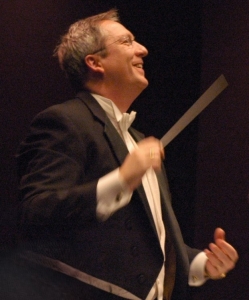 Dr. Edwin C. Powell conducting